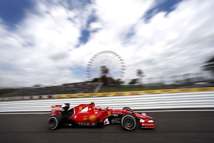 Kimi Räikkönen war mit seinem sechsten Platz im Qualifying zum Japan-GP nicht zufrieden