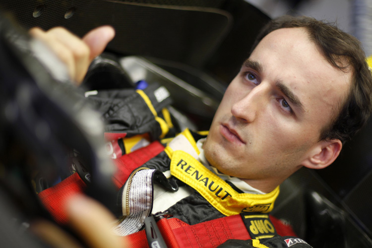 Das wollen wir gerne sehen: Robert Kubica im Monoposto