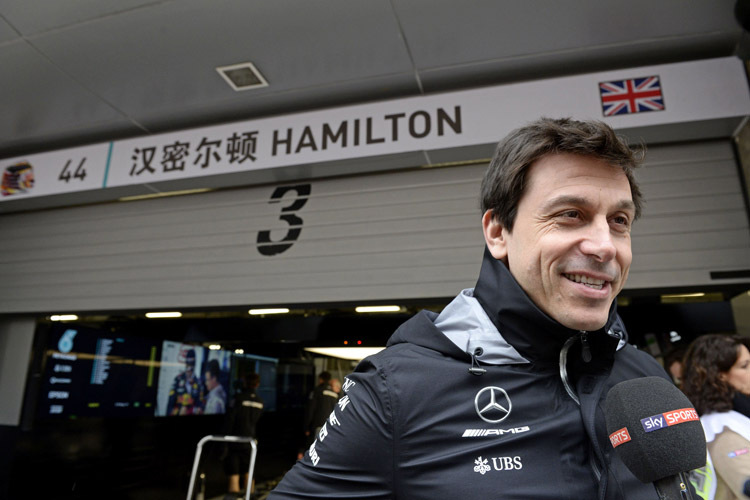 Toto Wolff: «An schwierigen Tagen willst du niemand anderen als Lewis Hamilton im Auto haben»