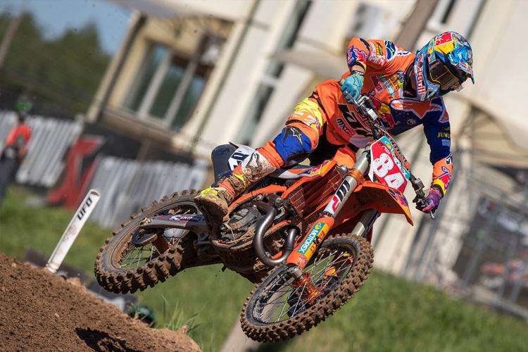 Jeffrey Herlings siegte in Kegums