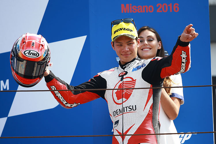 Takaaki Nakagami aus dem Idemitsu-Team