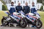 Guy Martin, Hector und Philip Neill, William Dunlop (vlnr.)