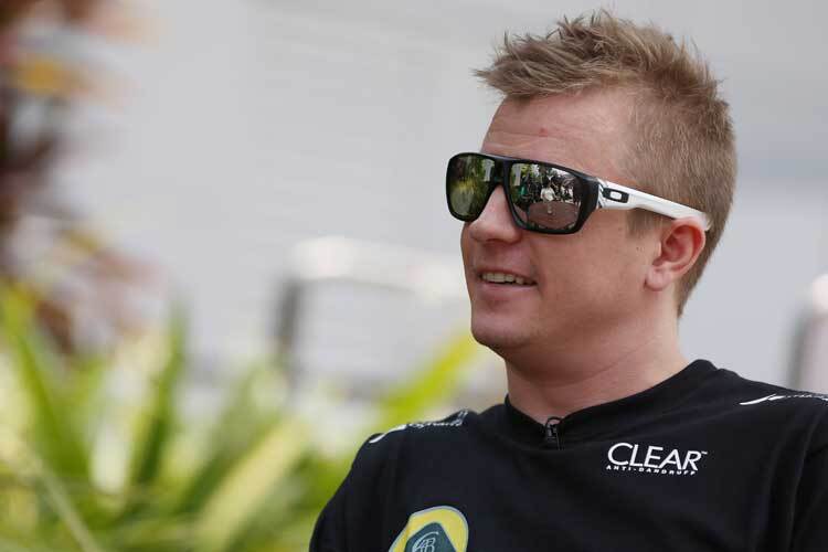Kimi Räikkönen lässt alles auf sich zukommen