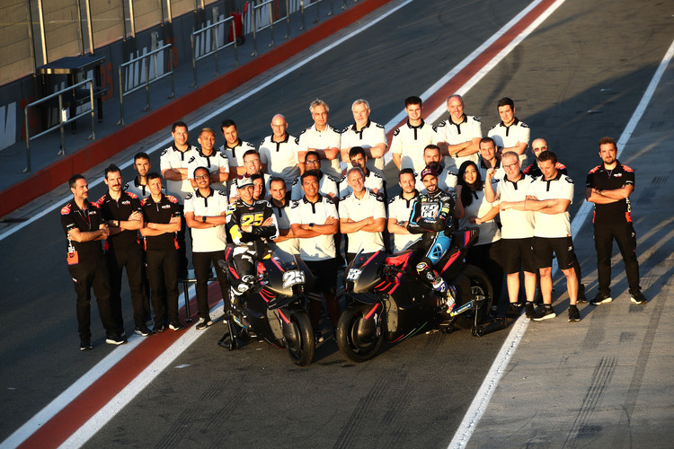 Das CryptoData Aprilia RNF MotoGP Team