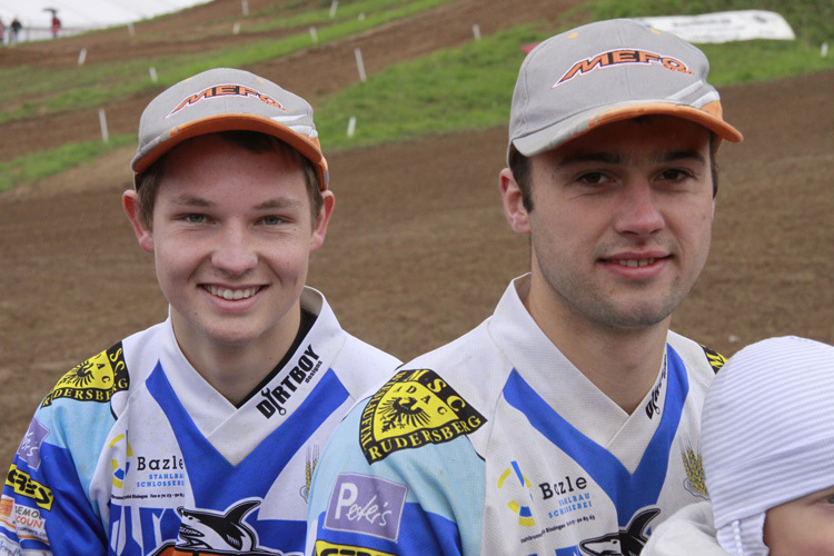 Marcel Faustmann (re.) und Kevin Riekert