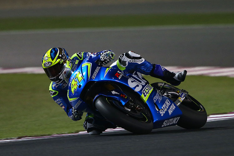 Aleix Espargaró auf seiner Suzuki GSX-RR