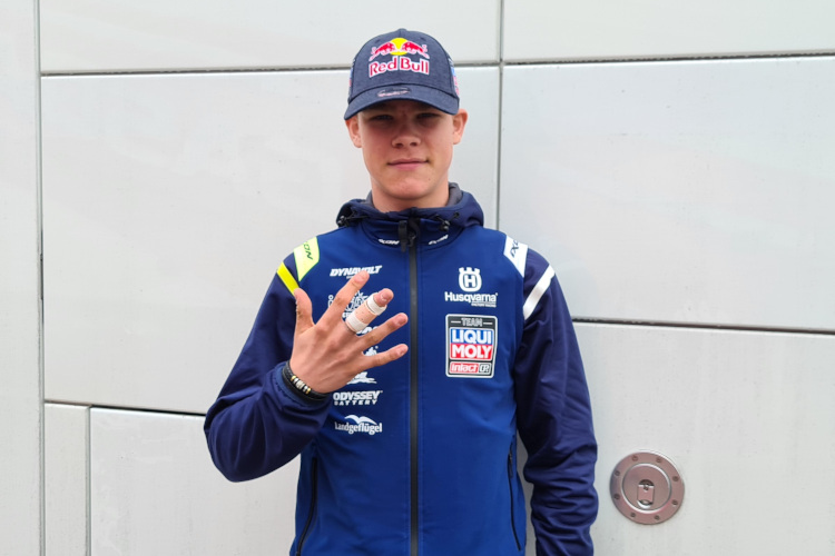 Collin Veijer am Donnerstag in Jerez