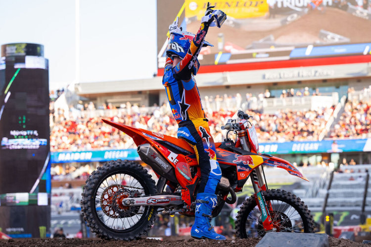 Tom Vialle feierte seinen zweiten US-Supercross-Titel