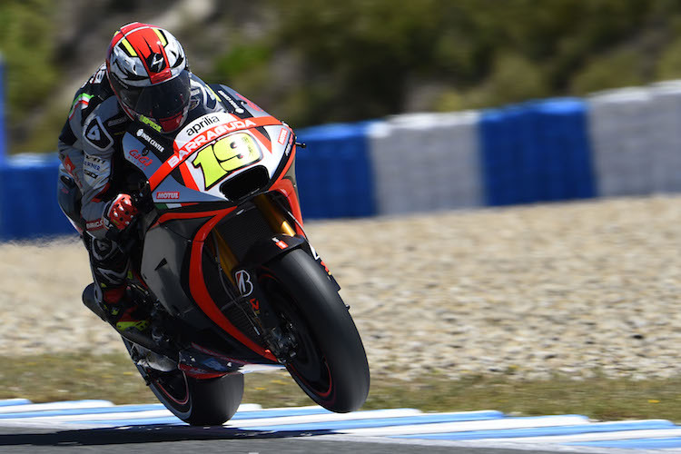 Aprilia-Pilot Alvaro Bautista glaubte an ein noch besseres Ergebnis in Jerez