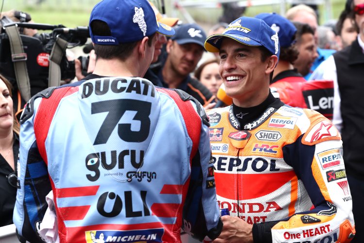 Alex (li.) und Marc Márquez