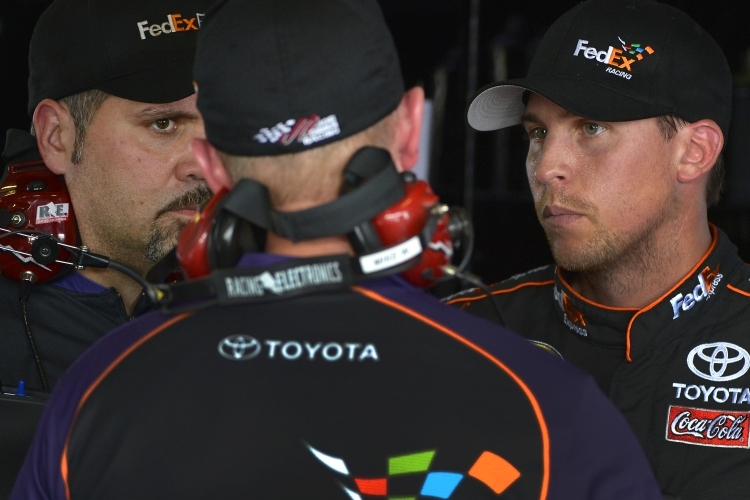 Denny Hamlin ist derzeit Tabellenvierter