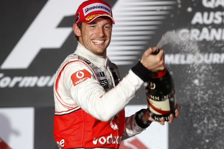 Der Sieger Jenson Button
