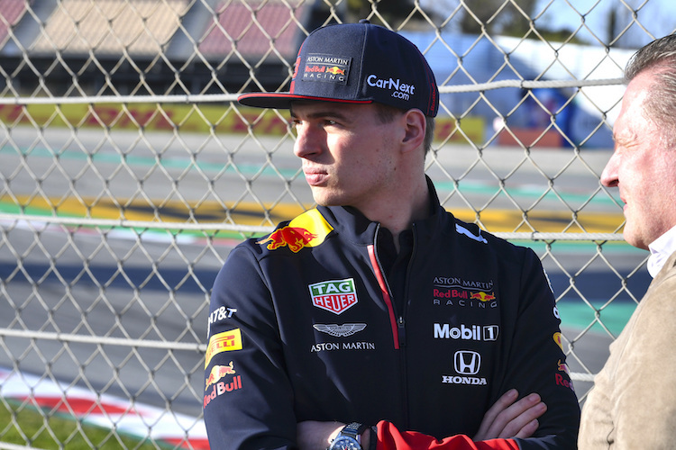 Max Verstappen bei den Wintertests 2020 in Spanien