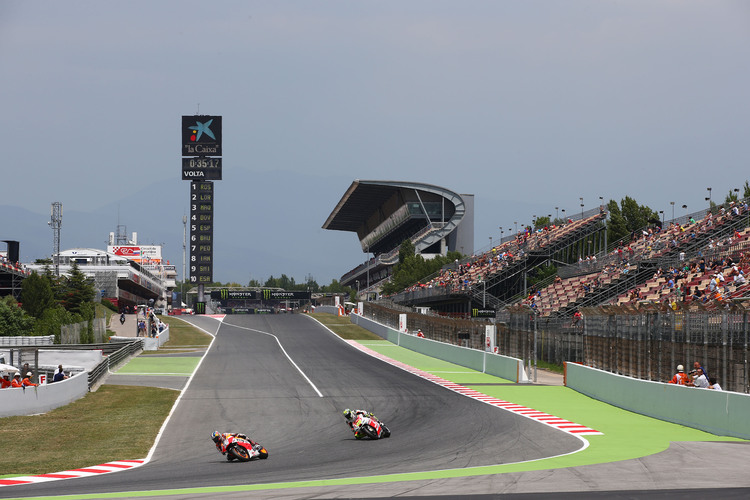 Dani Pedrosa auf dem Circuit de Catalunya