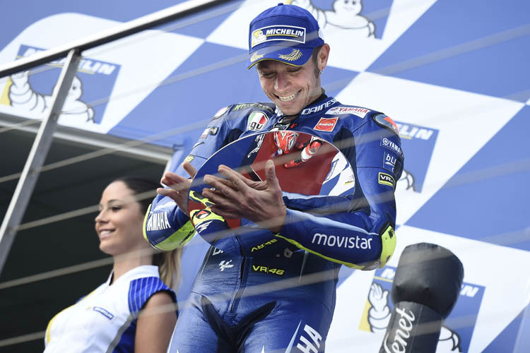 Rossi: Erstmals seit Silverstone auf dem Podest