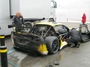 Noch nicht wieder flott: Die  Phoenix-Corvette nach dem Feuer