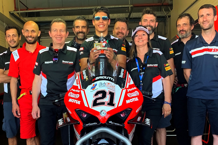 Michael Rinaldi und sein Barni Racing Team erreichten in Jerez das bisher beste Saisonergebnis