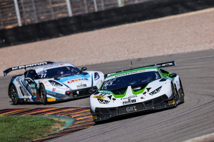 Ein Lamborghini Huracán GT3 vom GRT Grasser Racing Team