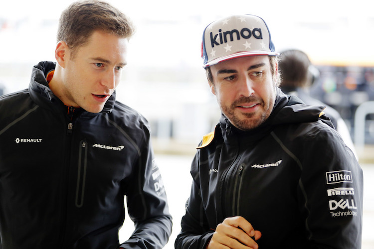 Fernando Alonso und Stoffel Vandoorne