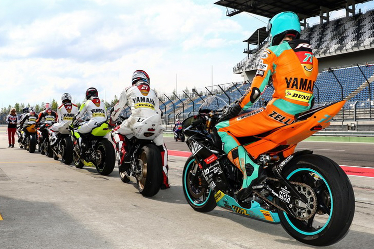 Rollout zum Frühjahrs-Training auf dem Lausitzring