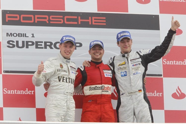 Jan Seyffarth (li.) in Hockenheim: Rang 2, aber volle Punkte