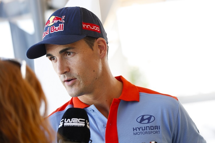 Dani Sordo holte im Shakedown wieder die Bestzeit