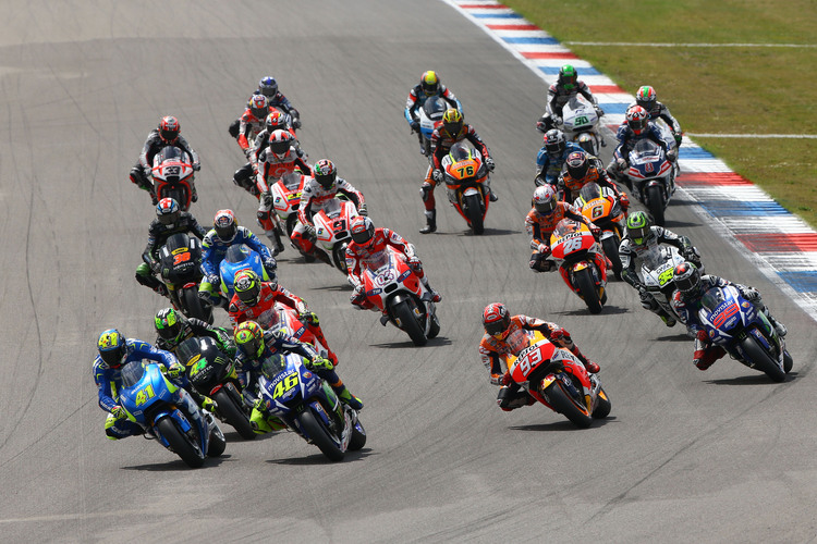 MotoGP-Start in Assen mit 25 Piloten: Für 2016 wird das Feld schrumpfen