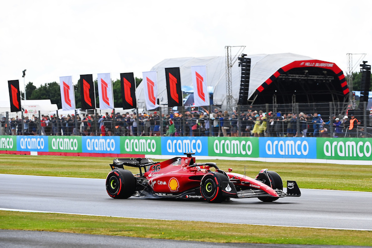 Charles Leclerc: «Auf den weichen Reifen war das Fahren wieder sehr schwierig»