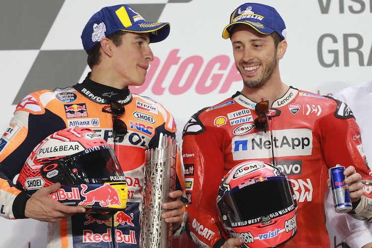 Marc Márquez und Andrea Dovizioso