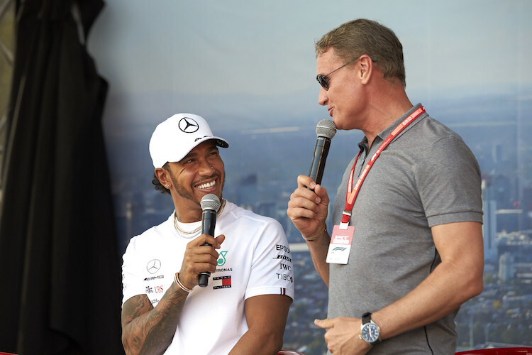 Lewis Hamilton und David Coulthard