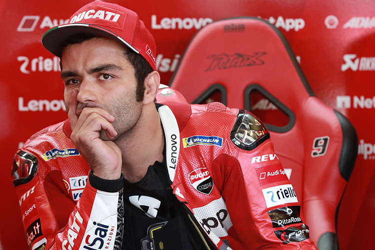 Ducati-Werksfahrer Danilo Petrucci