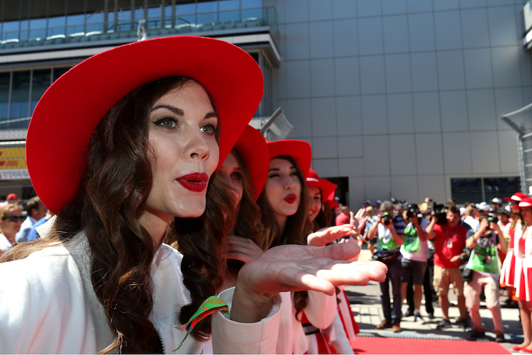 Die Grid Girls sollen eine wichtigere Rolle als bisher spielen