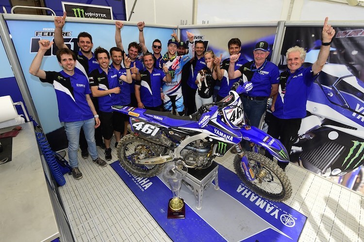 Yamaha und Romain Febvre bleiben bis 2019 in der Motocross-WM MXGP