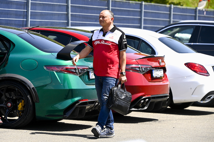 Alfa Romeo-Teamchef Frédéric Vasseur