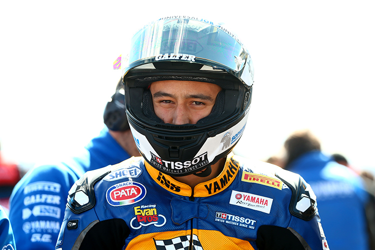 Randy Krummenacher fuhr in Assen im FP1 Bestzeit