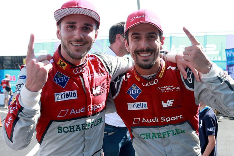 Daniel Abt und Lucas di Grassi