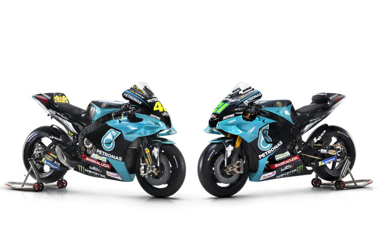 Rossi Petronas-Yamaha ist eine Factory-spec, Morbidelli hat die A-spec