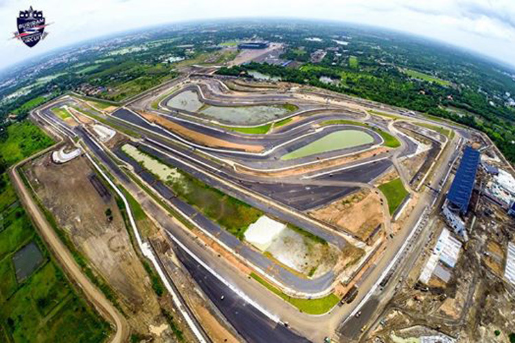 Der «Buriram International Circuit» in Thailand, nordöstlich von Bangkok