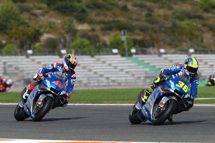 Joan Mir gewann vor Alex Rins und hievte sich in die Rolle des Topfavoriten