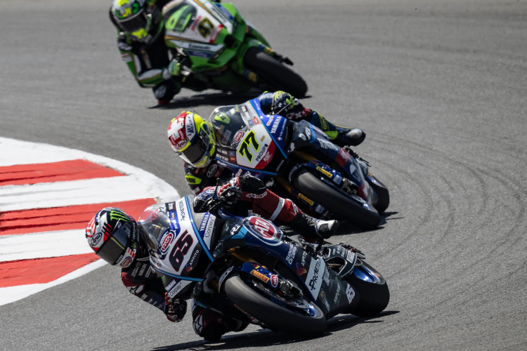 Jonathan Rea und Dominique Aegerter holten in Portimao die besten Yamaha-Ergebnisse