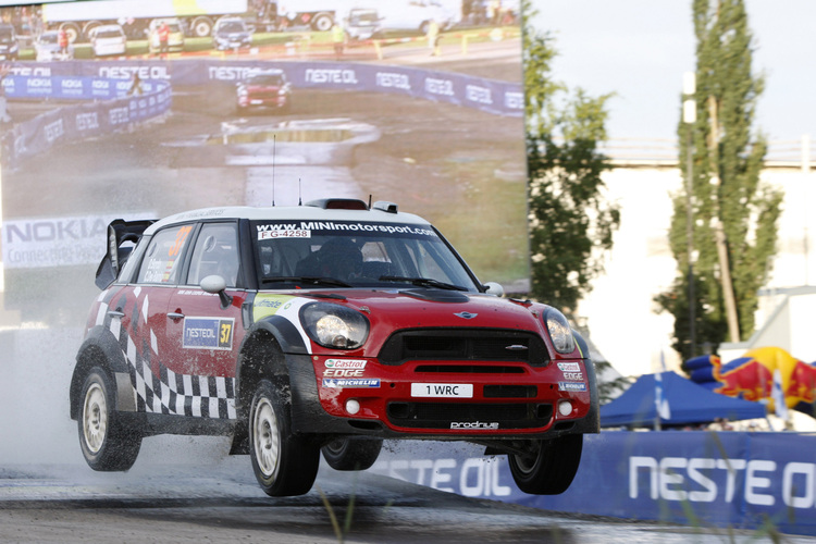 Dani Sordo im MINI in Finnland