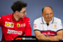 Ferrari-Teamchef Mattia Binotto und Alfa Romeo-Teamchef Fred Vasseur