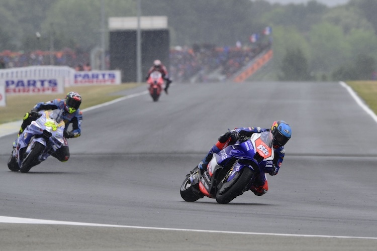 Miguel Oliveira: Lag beim GP-Comeback schon auf Platz 4, ging aber aber in Runde 18 zu Boden