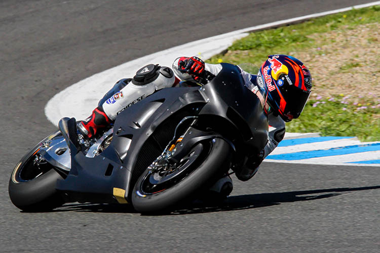 Stefan Bradl beim Test in Jerez