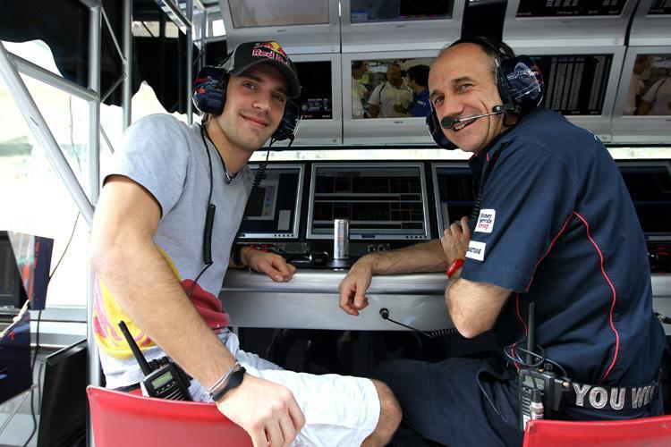 Jean-Eric Vergne und Franz Tost