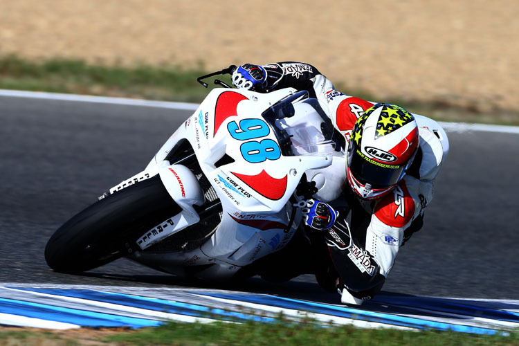 Fraser Rogers beim Saisonfinale in Jerez