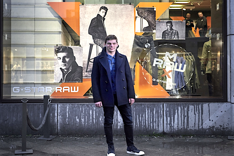 Max Verstappen in Amsterdam