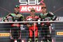 Das letzte Podium der Superbike-WM 2022