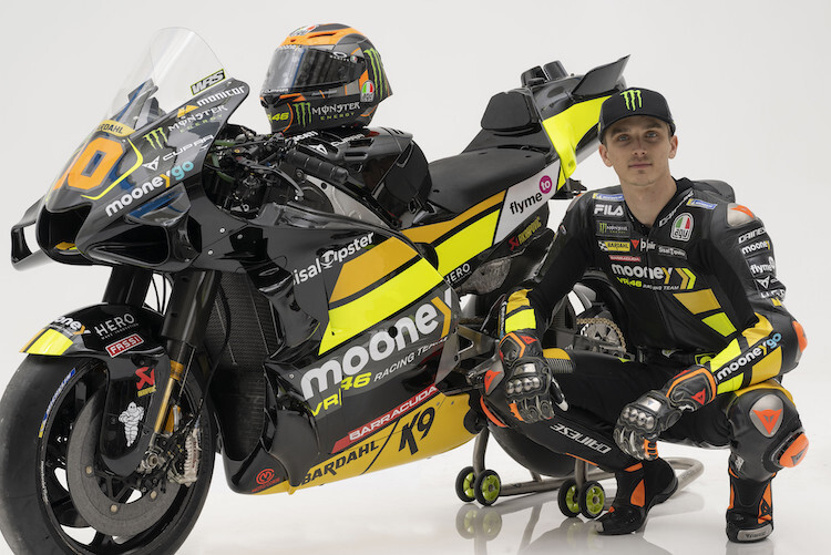 Luca Marini im neuen Look für 2023