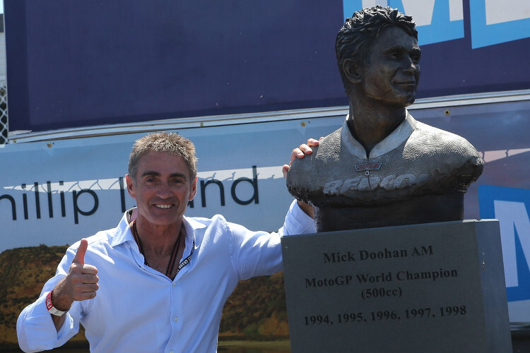 Die erste Legende der «MotoGP Hall of Fame»: der fünffache Weltmeister Mick Doohan